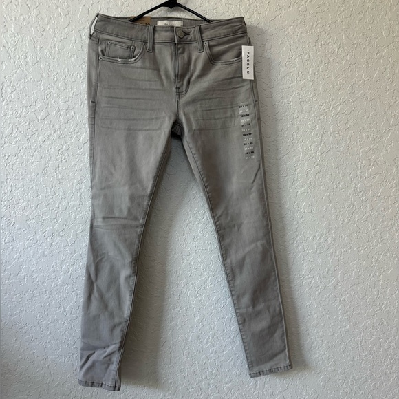 NWT - PacSun Eco High Stretch Gray Stacked Skinny Jeans - Men 28x30 - Picture 3 of 7
